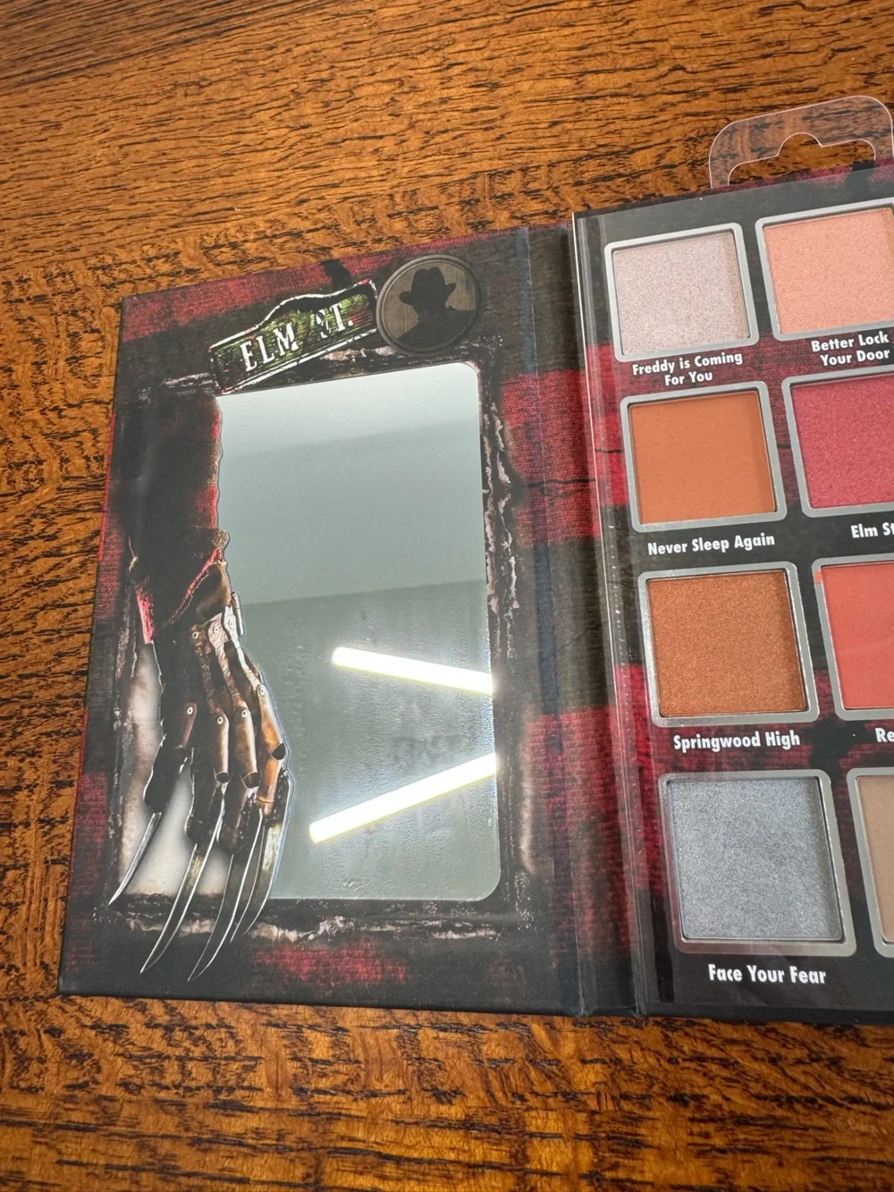NIB A Nightmare on Elm Street Eyeshadow Palette